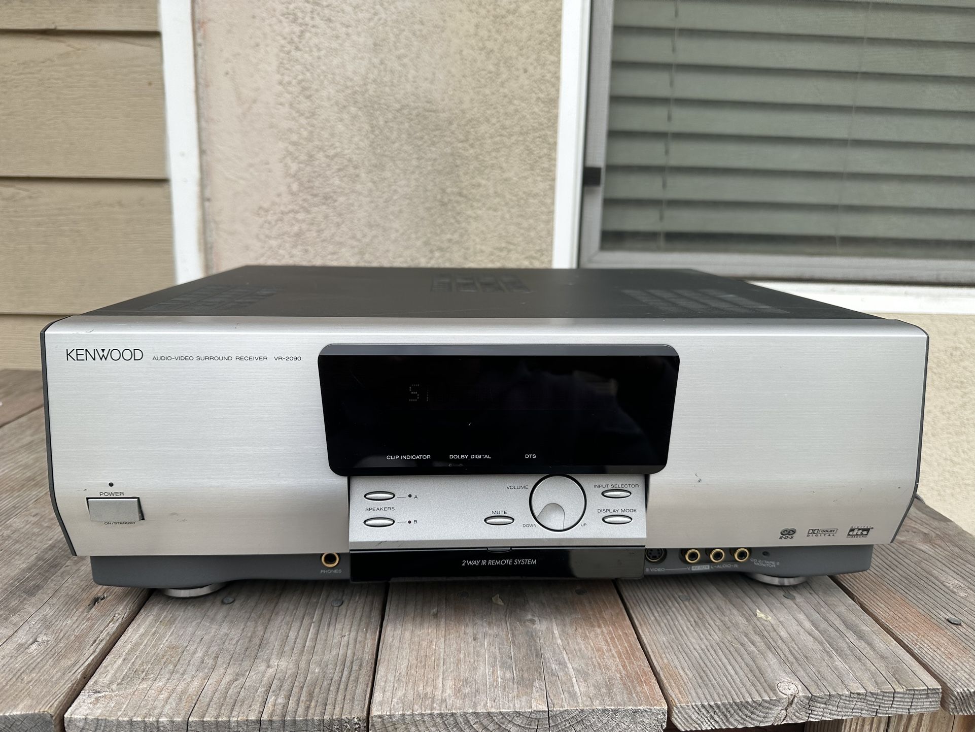 KENWOOD Audio-Video Surround Receiver VR-2090 - No Remote