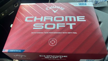 Callaway Chrome Soft Golf Balls Triple Track