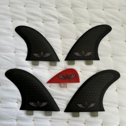 Von Sol FCS Large Quad Fins