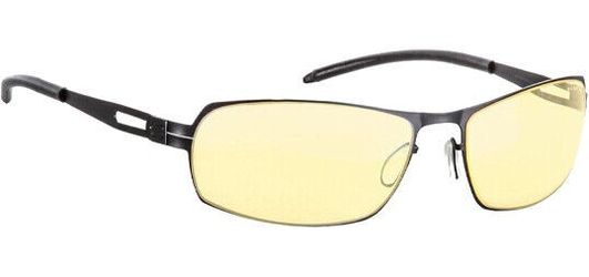 Gunnar Cyber Men's Onyx Slim Rectangle Gamer Glasses