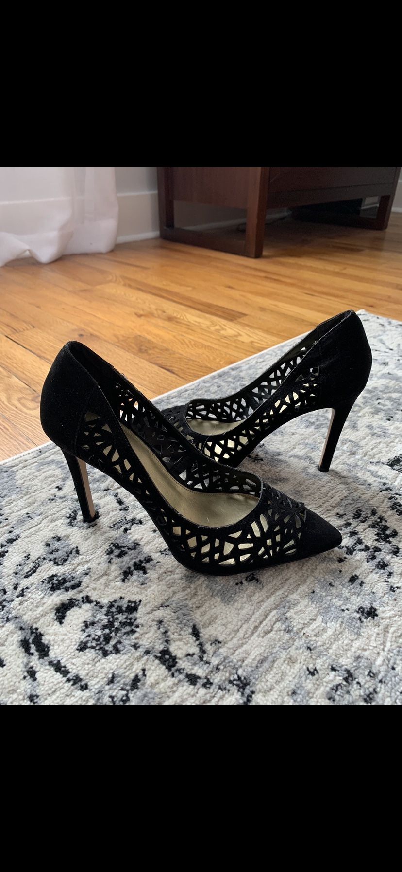 Womens Black High Heels