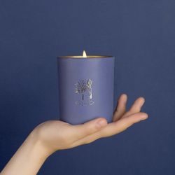 Brand New Lavender Candles for Home Scented 7.8 Ounce Aromatherapy Candle Gift for Women Soy Wax Long Lasting Purple Jar Candles Gift for Birthday Mom