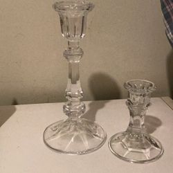 Crystal Candle Holders For Sale 
