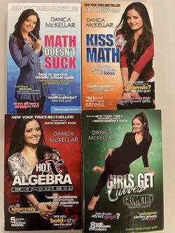 McKellar Math Books by NYT Best-Selling Author & Summa Cum Laude UCLA Grad Danica McKellar