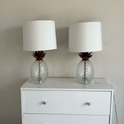 Pineapple lamps