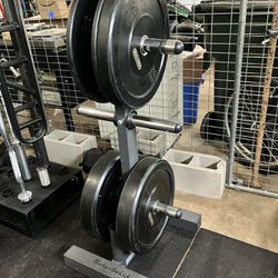 Bumper Plates And Weight Rack