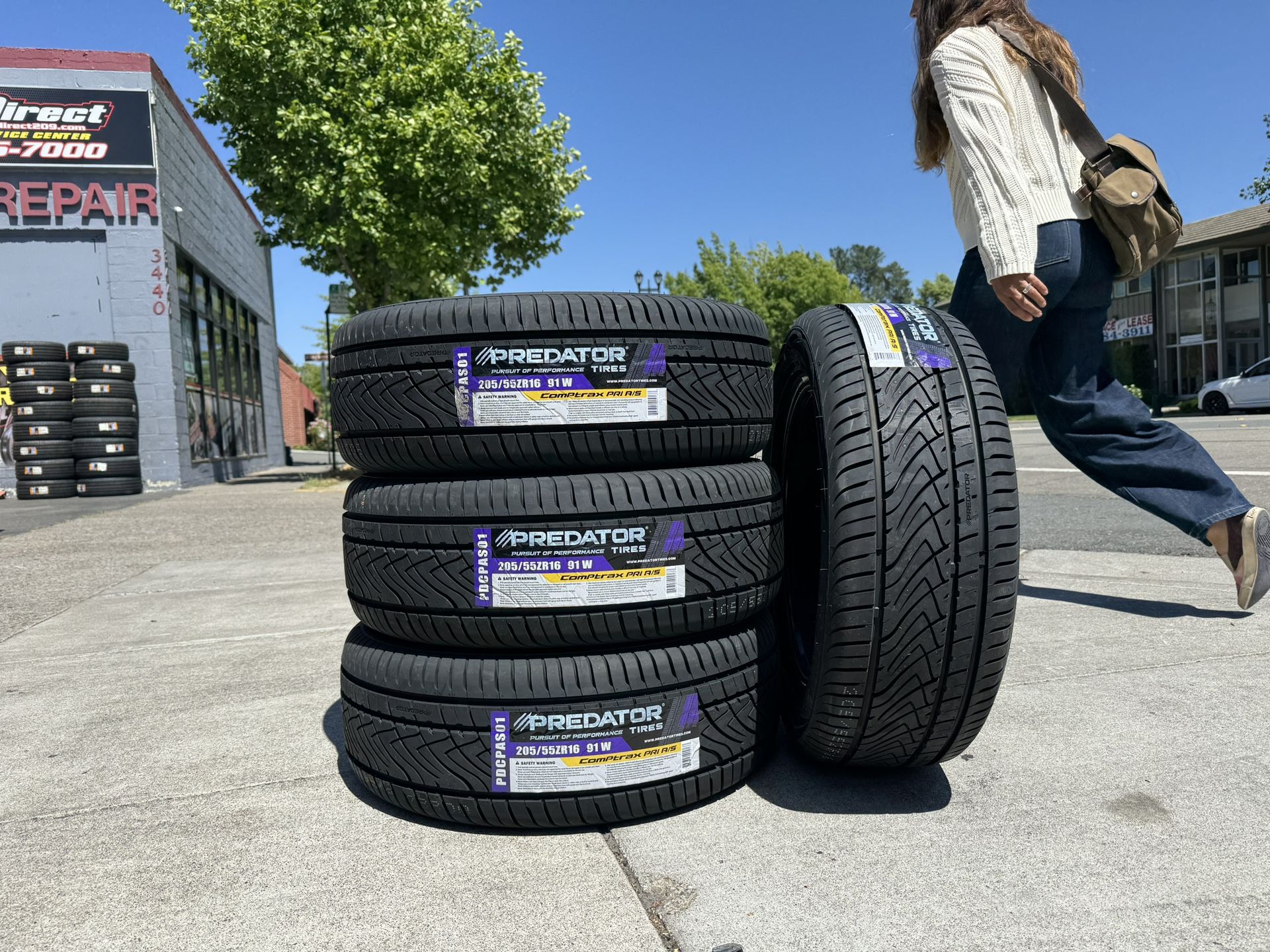 215-45-17 Good Quality Tires 440$ Installed Get Free Alignment