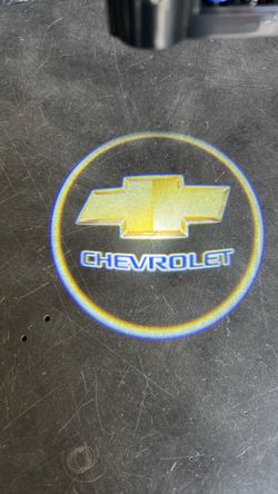 Courtesy Door Logo Lights Set Of 2 Needs Bateries 