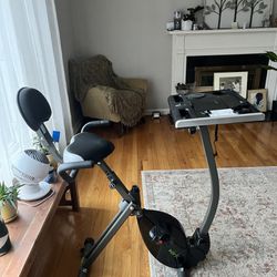 Exercising Bike Standing Desk 