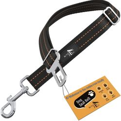 Dog Car Harness - Dog Seatbelts for Cars, Trucks, Travel - Tether Belt for Small & Large Dogs