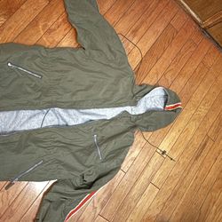 Boys XL Reversible Coat With Hood