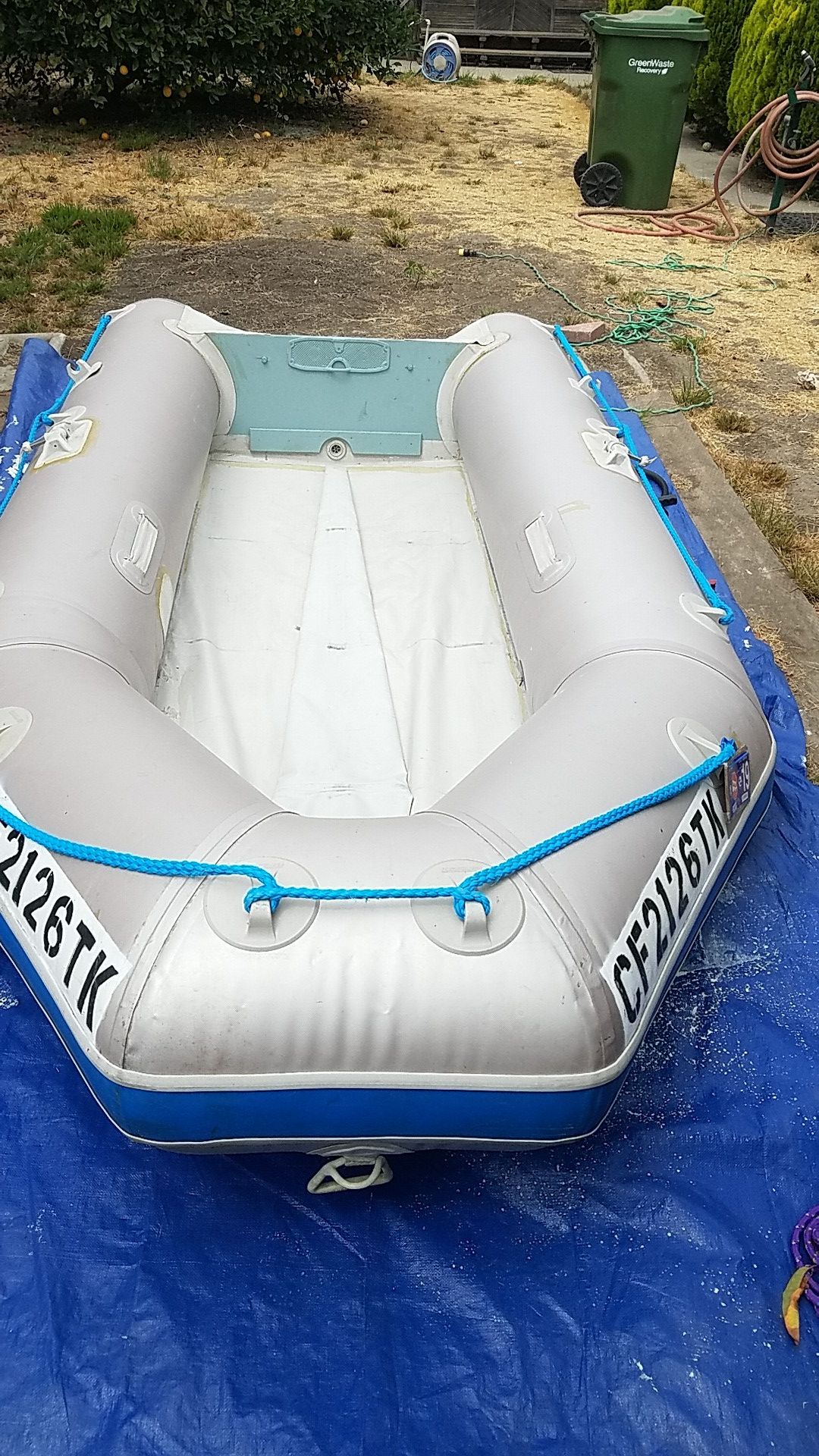 Quicksilver inflatable boat