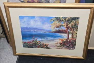 Framed wall art lot #2