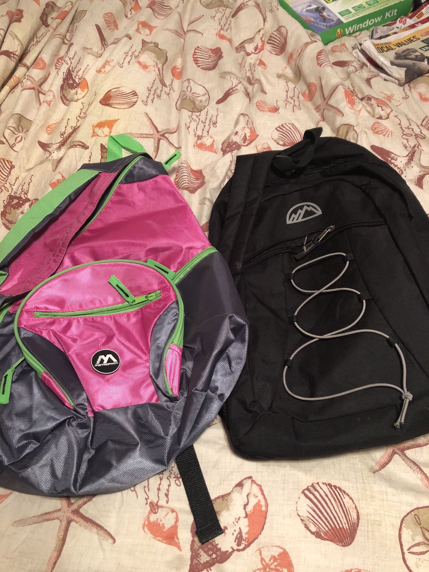 Two book bags $5