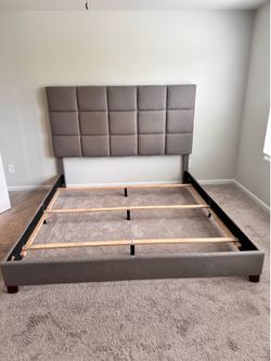 King size bed frame