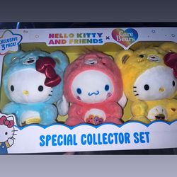 Hello kitty bear set