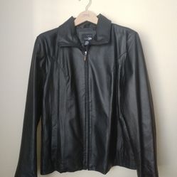 East 5th Genuine Leather Jacket (Large) Women's 