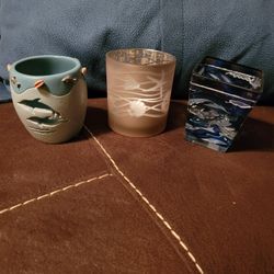 3 NEW Votive/Tea Cup Candle Holders