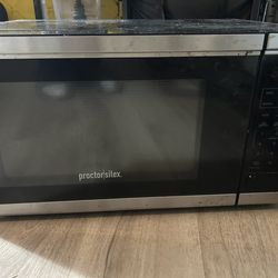 Proctor Silex Stainless Steel Microwave 1000W
