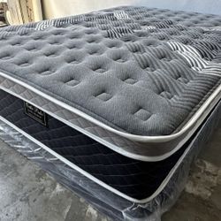 Full Oasis Thermal Comfort Europillow Top 12inch Mattress!!