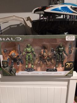Halo 20th anniversary action figures master chief