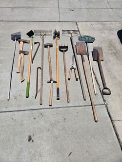 Assorted Garden Tools