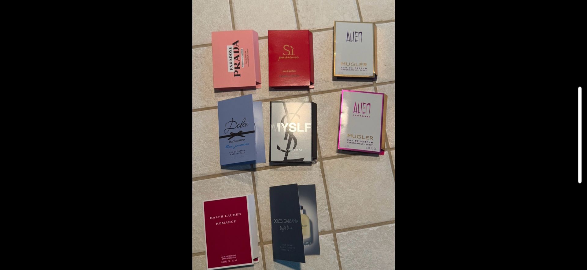 Women’s 8 Pack Perfume Testers