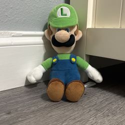 Super Mario Luigi Collectable Plushy 