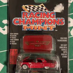 Racing Champions Mint Issue #37 1956 Ford Thunderbird w/ Emblem -1:56 Scale-