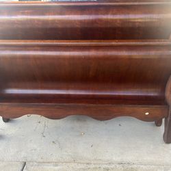 Queen Size Bed Frame  Cherry