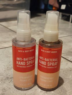 Strawberry Poundcake Hand Sanitizer Spray