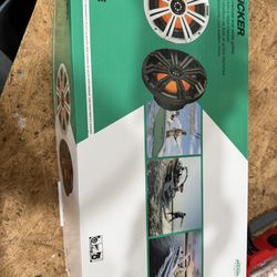 KICKER MARINE KM8 8-Inch Speakers