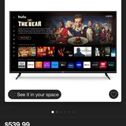 brand new open box vizio 70” class 4K UHD HDR LED Smart tv