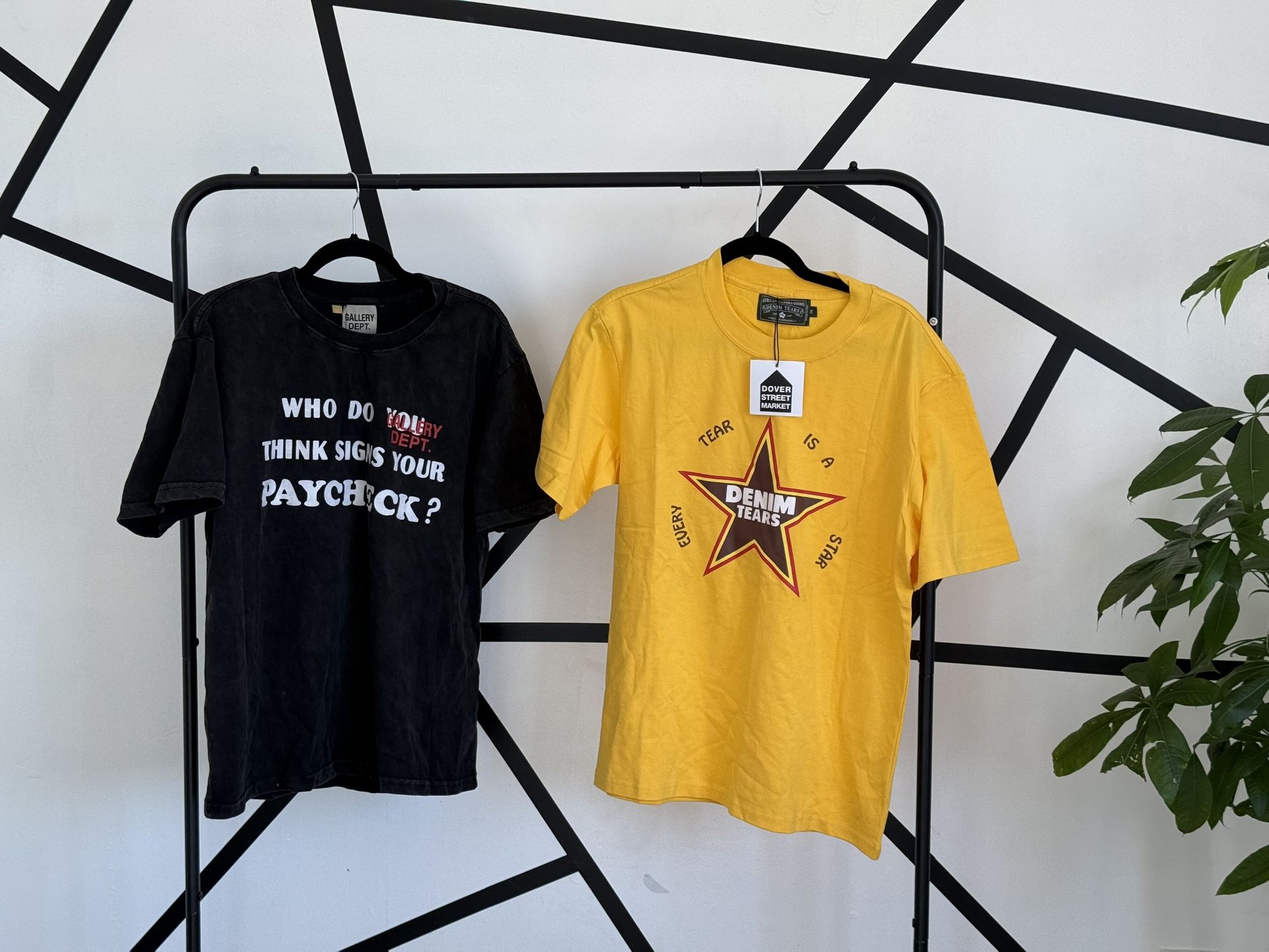 Denim Tears & Gallery Dept Tees