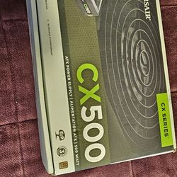 Computer power supply. Open box.