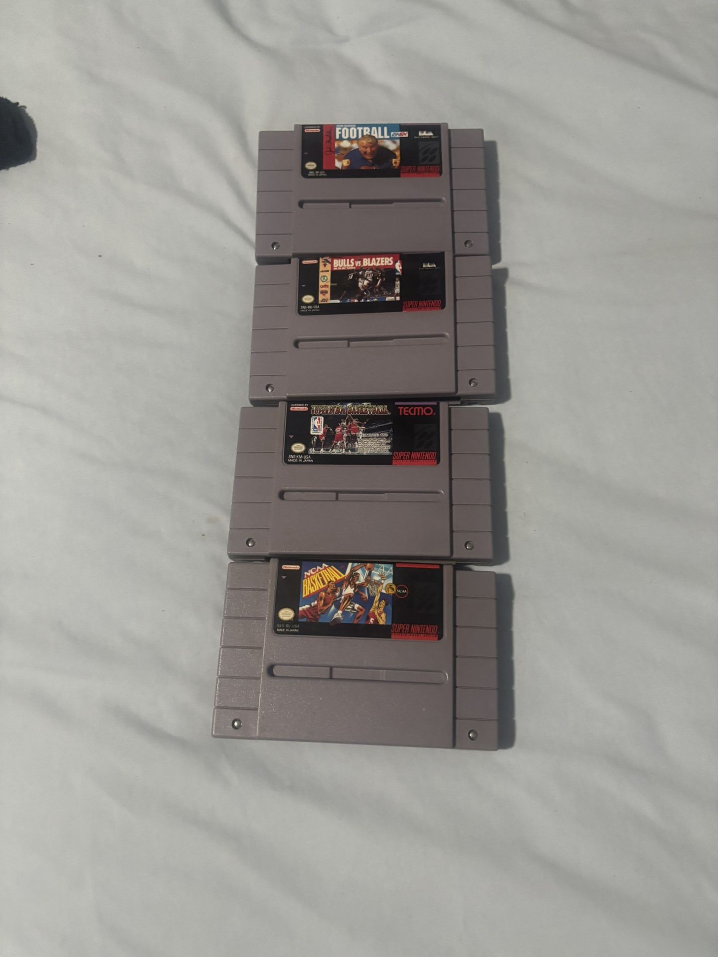 4 Games For Super Nintendo