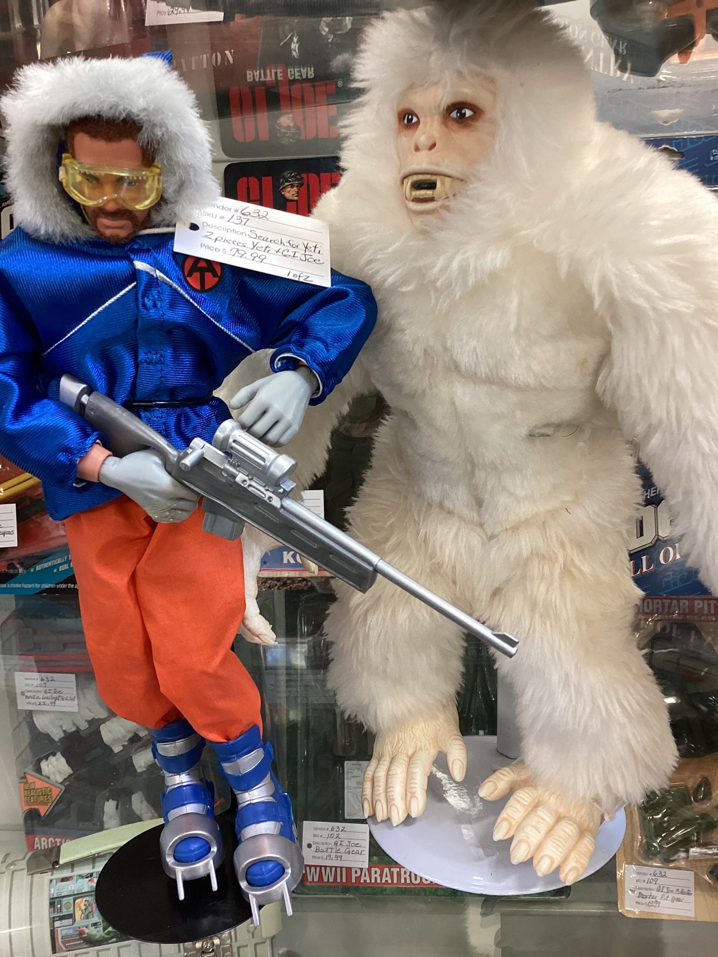GI Joe Search For Yeti Piece Figures