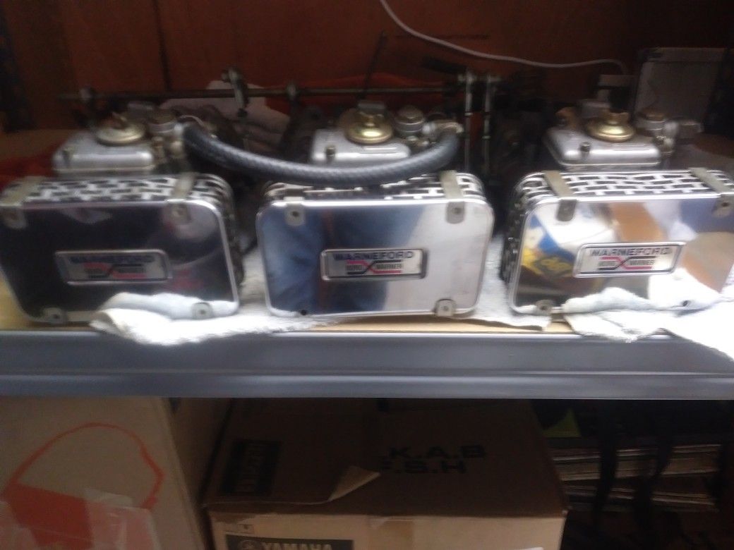 Vintage Rare Triple Weber 40DCOE