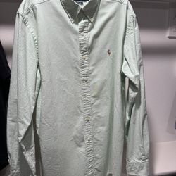 Ralph Lauren Polo Long Sleeve Shirt Size Xl (Classic Fit) 