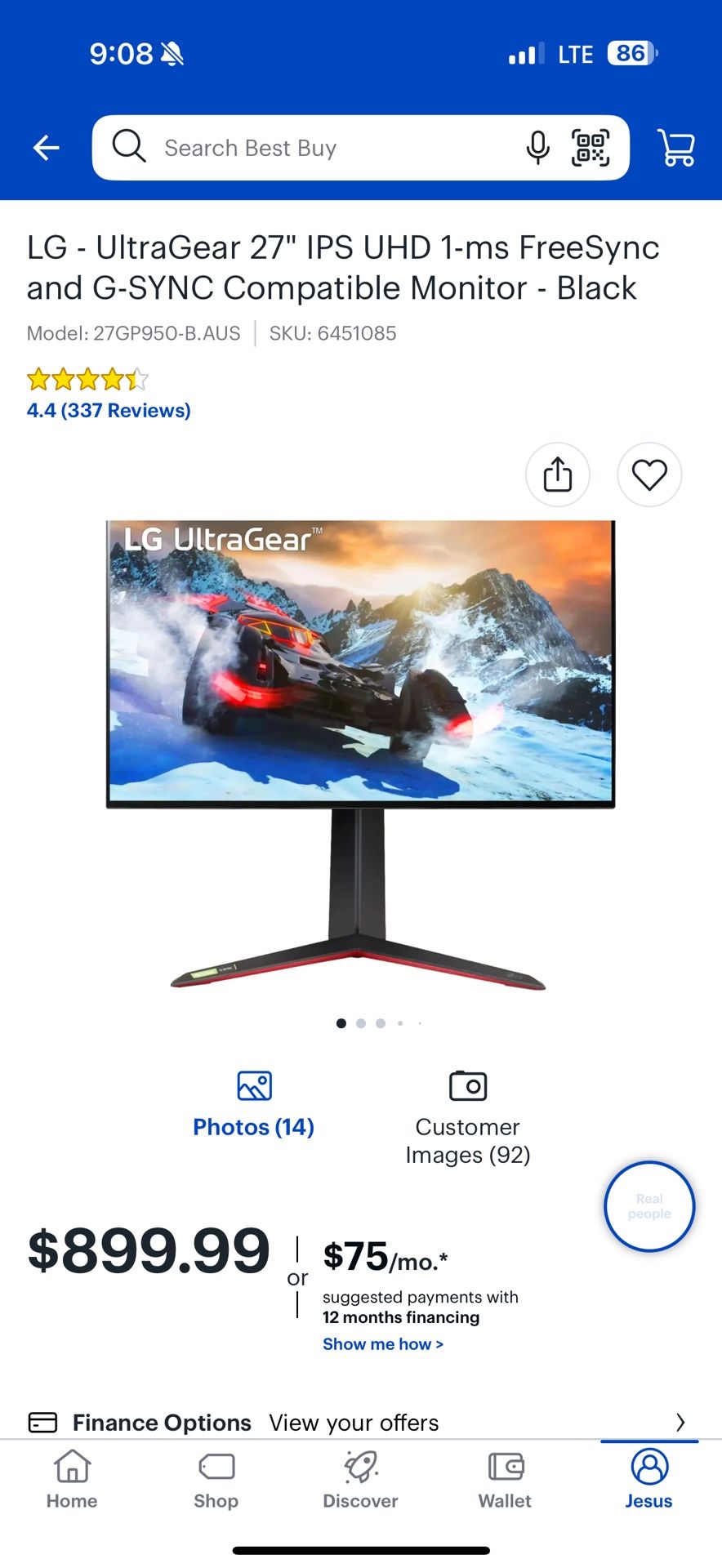 LG - UltraGear 27" IPS UHD 1-ms FreeSync and G-SYNC Compatible Monitor - Black
