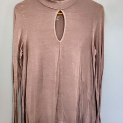 American Eagle Long Sleeve Keyhole Tunic 