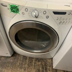 White Whirlpool Dryer