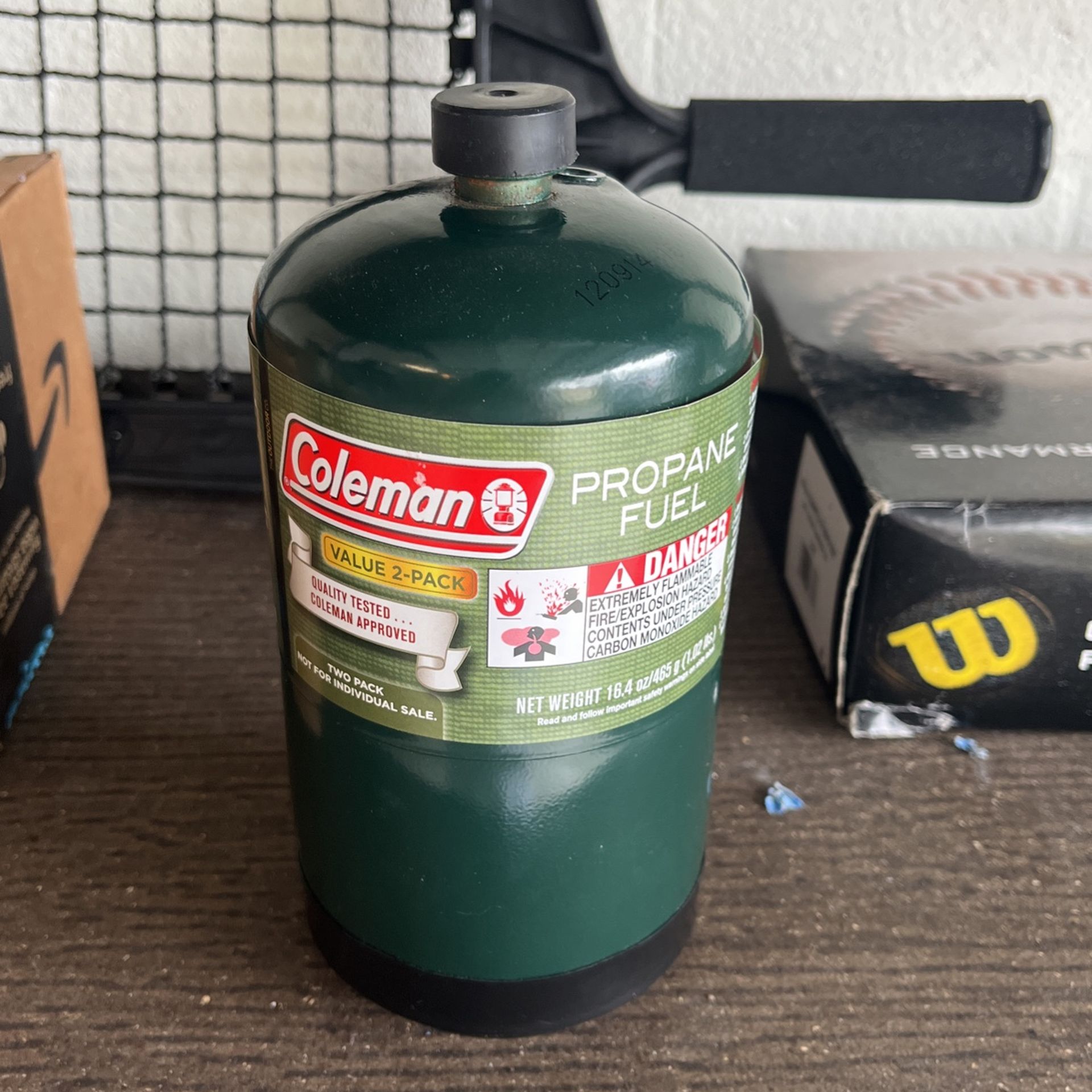16.4 0z Propane fuel Tank