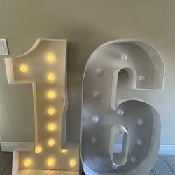 3.5 FT Sixteen Number Stands