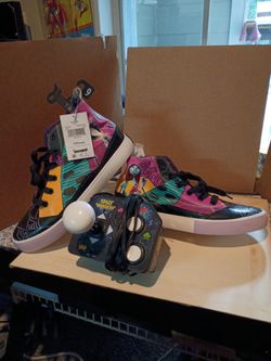 High tops and space invaders