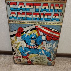 Captain America Wall Art 