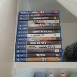PS4 games (read description)