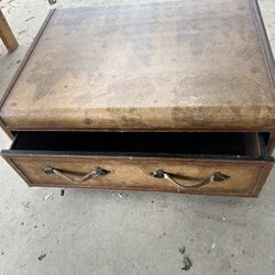 Vintage Coffee Table with Storage