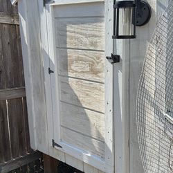 Need help Moving  a wooden heavy chicken Coop