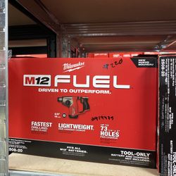 Milwaukee M12 FUEL 12V Lithium-Ion Brushless Cordless 5/8 in. SDS-Plus Rotary Hammer Drill (Tool-Only)